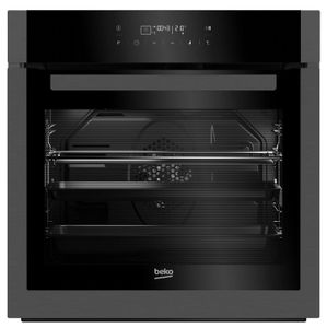 Beko BIR19400DXPS oven Elektrische oven 72 l Zwart, Roestvrijstaal A