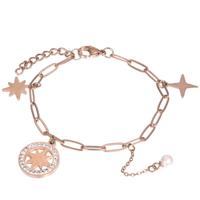 iXXXi Schakel Armband Sparkle Rosé