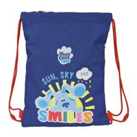 Rugtas met Koordjes Blue's Clues Marineblauw (26 x 34 x 1 cm)
