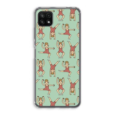 Gymboys: Samsung Galaxy A22 5G Transparant Hoesje