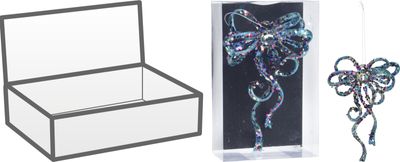Hangdeco strik transparant - Nampook