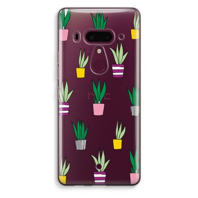Sanseveria: HTC U12+ Transparant Hoesje