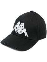 Kappa casquette à logo brodé - Noir