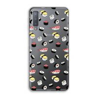 Sushi time: Samsung Galaxy A7 (2018) Transparant Hoesje