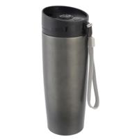 RVS Thermosbeker - Koffie reisbeker - Isoleerbeker - grijs - 380 ml