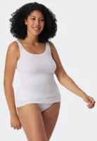 2-Pack dames hemden - Organic 95/5 - Basics - Biologisch katoenen vrouwen hemdjes - Onderhemd met brede bandjes