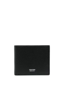 TOM FORD portefeuille en cuir grainé - Noir