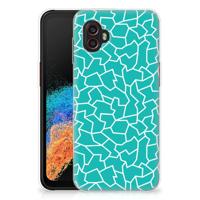 Samsung Galaxy Xcover 6 Pro | Hoesje maken | Cracks Blue