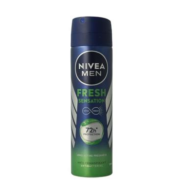 Men deodorant spray fresh sensation