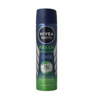Men deodorant spray fresh sensation