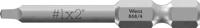 Wera 868/4 V Binnenvierkant Bits, # 1 x 50 mm - 1 stuk(s) - 05060300001