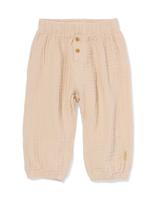 HEMA Newborn Broek Mousseline Lichtbruin (lichtbruin)