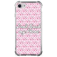 iPhone SE 2022/2020 | iPhone 8/7 Anti Shock Case Flowers Pink DTMP
