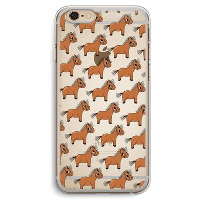 Pony: iPhone 6 Plus / 6S Plus Transparant Hoesje