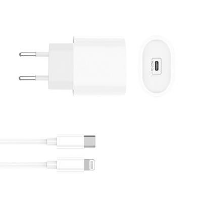USB-C adapter 20W en USB-C naar Lightning kabel 1 meter
