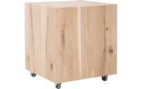 Goossens Bijzettafel Stoer, hout eiken onbewerkt, urban industrieel, 45 x 50 x 45 cm Goossens Bijzettafel Stoer, hout eiken onbewerkt, urban industrieel, 45 x 50 x 45 cm