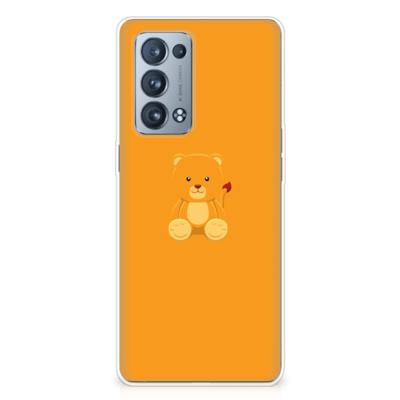 OPPO Reno 6 Pro Plus 5G Telefoonhoesje met Naam Baby Beer