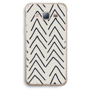 Marrakech Arrows: Samsung Galaxy J3 (2016) Transparant Hoesje