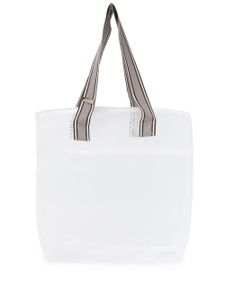 Sarah Chofakian sac cabas en mesh - Blanc