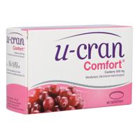 U-Cran Comfort Voedingssupplement Urinair Comfort 60 Tabletten - thumbnail