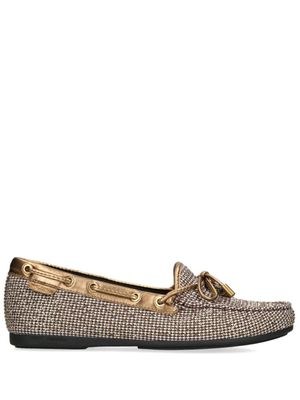 Kurt Geiger London mocassins Eagle en cuir - Tons neutres