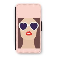 Red lips: iPhone 12 Flip Hoesje
