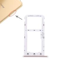 SIM-kaart lade + SIM-kaart lade/micro SD-kaart voor Huawei genieten 7 (goud)