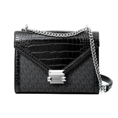 Schoudertas Michael Kors Whitney Zwart 24 x 18 x 8 cm