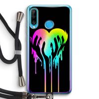 Hold My Heart: Huawei P30 Lite Transparant Hoesje met koord