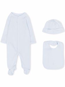 POLO RALPH LAUREN KIDS trousseau de naissance à logo brodé - Bleu
