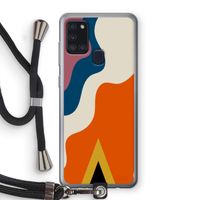 Noor A: Samsung Galaxy A21s Transparant Hoesje met koord