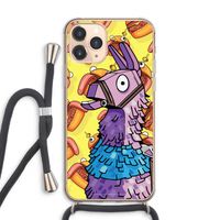 Loot Burger: iPhone 11 Pro Max Transparant Hoesje met koord