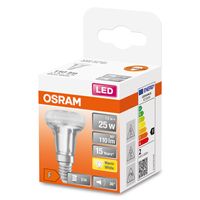 OSRAM 4058075433243 LED-lamp Energielabel F (A - G) E14 Reflector 1.5 W = 25 W Warmwit (Ø x l) 39 mm x 67 mm 1 stuk(s) - thumbnail