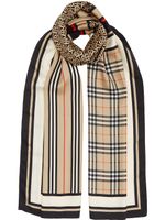 Burberry foulard imprimé - Tons neutres