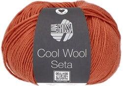 Lana Grossa Cool Wool Seta 008 Roest rood