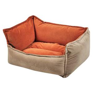 Beliani - IZMIR - Dierenbed - 50 cm - Beige - Fluweel