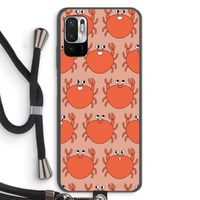 Krab: Xiaomi Redmi Note 10 5G Transparant Hoesje met koord