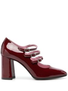 Carel Paris Keel 85mm leather pumps - Rouge