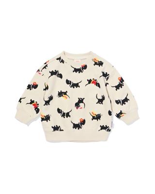 HEMA Takkie Babysweater Sinterklaas Ecru (ecru)