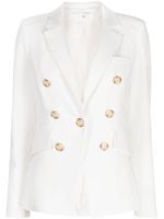 Veronica Beard blazer Clifton Dickey à boutonnière croisée - Blanc