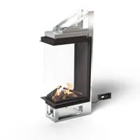 Vitro Room Divider - driezijdige bio-ethanolhaard met BEV®-technologie