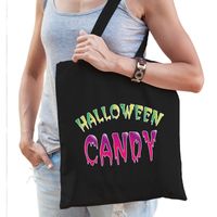 Halloween candy snoep tas zwart voor dames - thumbnail