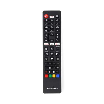 Nedis Vervangende Afstandsbediening | Geschikt voor: TCL/Thomson | Vast | 1 Apparaat | Amazon Prime / Netflix Knop / Youtube Knop | Infrarood | Zwart