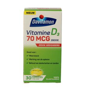 Vitamine D 70 mcg plantaardig