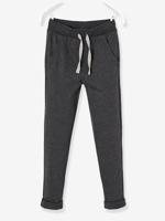 Broek jongen van molton zwart