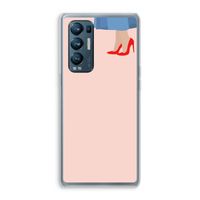 High heels: Oppo Find X3 Neo Transparant Hoesje
