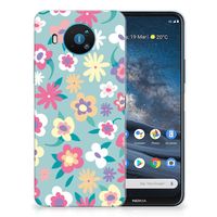 Nokia 8.3 TPU Case Flower Power - thumbnail