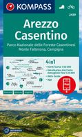 Wandelkaart 2459 Arezzo - Casentino | Kompass - thumbnail