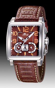 Horlogeband Lotus 15532-5 Leder Bruin 26mm