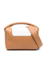 Elleme sac à main Treasure à design colour block - Marron